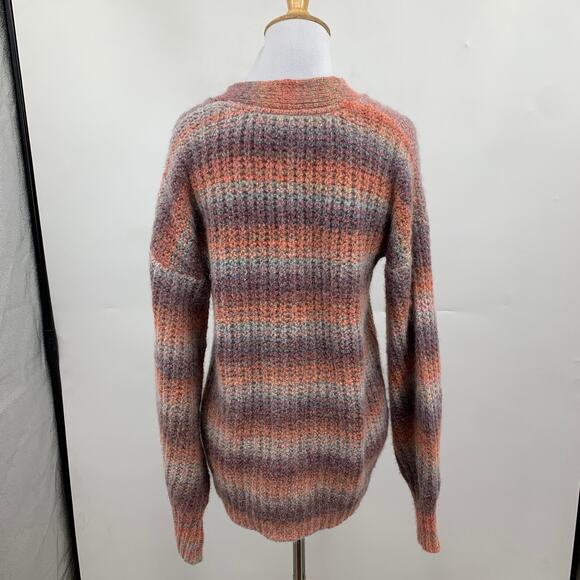 Sundance Sweater Womens XS Extra Small Northern Lights Ombre Wool Blend Cardigan - Picture 6 of 11